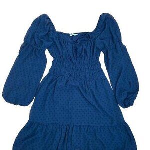 Francesca's Women's Blue and Navy Dress